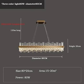 Modern Crystal Chandelier (80cm)